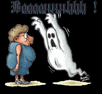 Duch straszy babcię